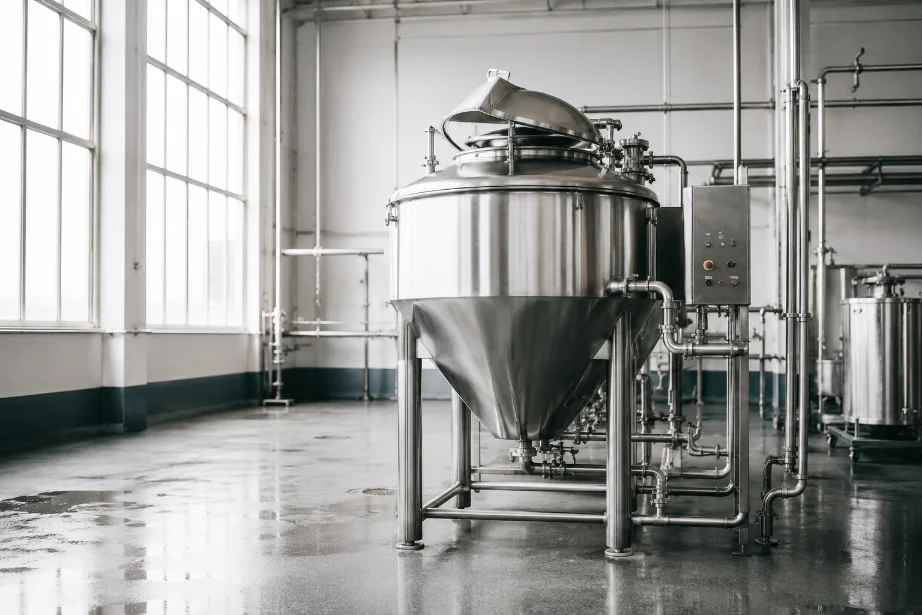 Processing machines — finished product example
